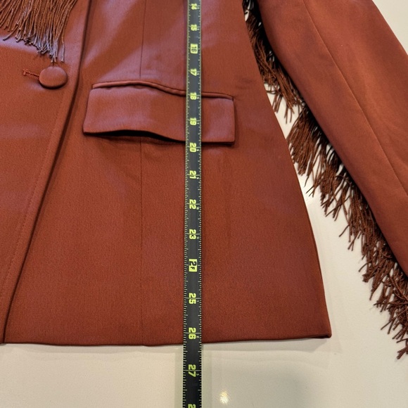 Fringe Double Breasted Blazer - Picture 9 of 9